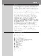 Preview for 52 page of Philips GC92 series User Manual