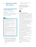 Preview for 4 page of Philips GOGEAR SOUNDCLIP User Manual