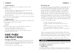 Preview for 5 page of Philips goLITE BLU HF3431 Manual