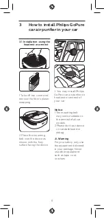 Preview for 6 page of Philips GoPure GP5301 User Manual