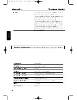 Preview for 58 page of Philips HC065 User Manual