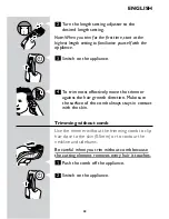 Preview for 23 page of Philips HC3410 User Manual