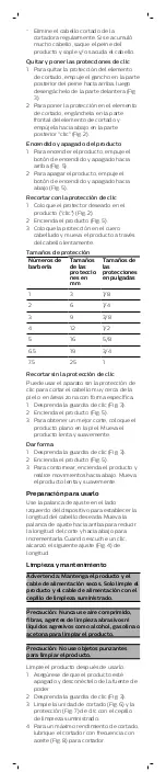 Preview for 7 page of Philips HC5100 Manual