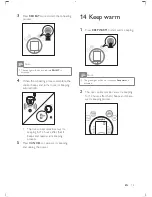 Preview for 18 page of Philips HD4765 User Manual