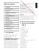 Preview for 5 page of Philips HD7870 User Manual