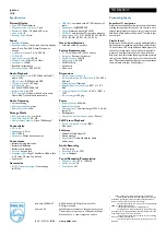 Preview for 2 page of Philips HDD6330 GoGear Specification Sheet