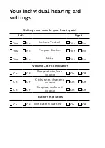 Preview for 4 page of Philips HearLink 2000 BTE PP User Manual