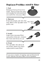 Preview for 29 page of Philips HearLink 2000 BTE PP User Manual