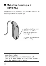 Preview for 38 page of Philips HearLink 2000 BTE PP User Manual