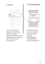 Preview for 43 page of Philips HearLink 2000 BTE PP User Manual