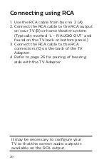 Preview for 20 page of Philips HearLink HEA6002 User Manual