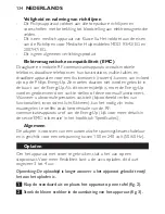 Preview for 134 page of Philips HF3430 Manual