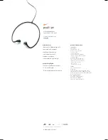 Preview for 2 page of Philips HJ020 Specifications