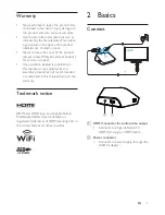 Preview for 5 page of Philips HMP4500/93 User Manual