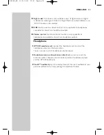 Preview for 23 page of Philips HP1500 Instructions For Use Manual