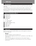 Preview for 6 page of Philips HP2844/02 User Manual