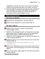 Preview for 13 page of Philips HP4608/00 User Manual