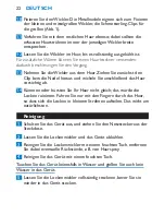 Preview for 22 page of Philips HP4611/00 User Manual