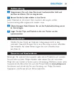 Preview for 23 page of Philips HP4611/00 User Manual