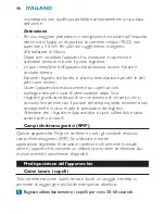 Preview for 46 page of Philips HP4611/00 User Manual