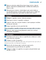Preview for 67 page of Philips HP4611/00 User Manual