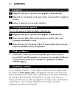 Preview for 34 page of Philips HP4642/01 User Manual