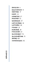 Preview for 5 page of Philips HP4643/21 Manual