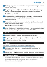 Preview for 35 page of Philips HP4643/21 Manual