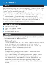 Preview for 70 page of Philips HP4643/21 Manual