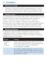 Preview for 74 page of Philips HP4643/21 Manual