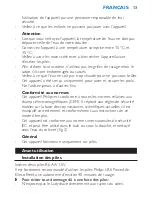 Preview for 13 page of Philips HP6317/00 User Manual