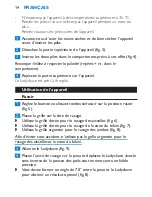 Preview for 14 page of Philips HP6317/00 User Manual