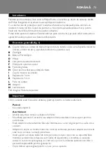 Preview for 73 page of Philips HP6368 Manual