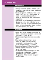 Preview for 18 page of Philips HP6446 User Manual