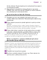 Preview for 41 page of Philips HP6461 Manual