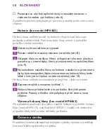 Preview for 58 page of Philips HP6461 Manual