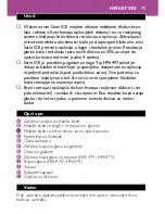 Preview for 75 page of Philips HP6479 Manual