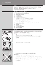 Preview for 22 page of Philips HP6520 Manual