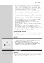 Preview for 7 page of Philips HP6521 User Manual