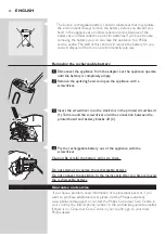 Preview for 12 page of Philips HP6521 User Manual