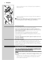 Preview for 10 page of Philips HP6523 User Manual