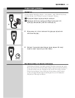 Preview for 69 page of Philips HP6523 User Manual