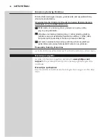 Preview for 86 page of Philips HP6523 User Manual