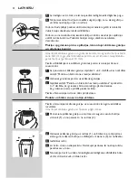 Preview for 92 page of Philips HP6523 User Manual