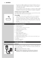 Preview for 110 page of Philips HP6523 User Manual