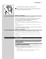 Preview for 125 page of Philips HP6523 User Manual