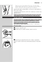 Preview for 36 page of Philips HP6542 User Manual