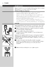 Preview for 65 page of Philips HP6542 User Manual