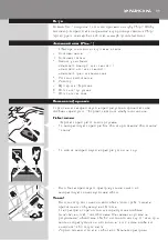 Preview for 100 page of Philips HP6542 User Manual