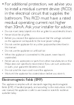 Preview for 5 page of Philips HP8105 User Manual